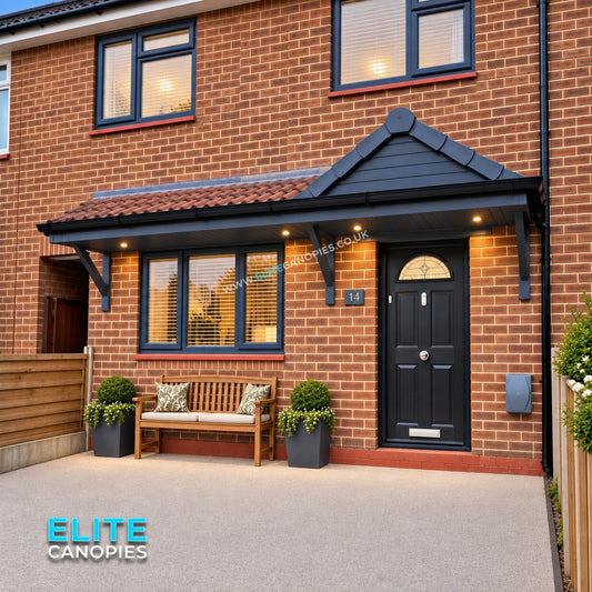 Standard Pitched Window & Door Canopy