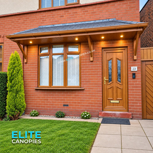 Hipped Window & Door Canopy