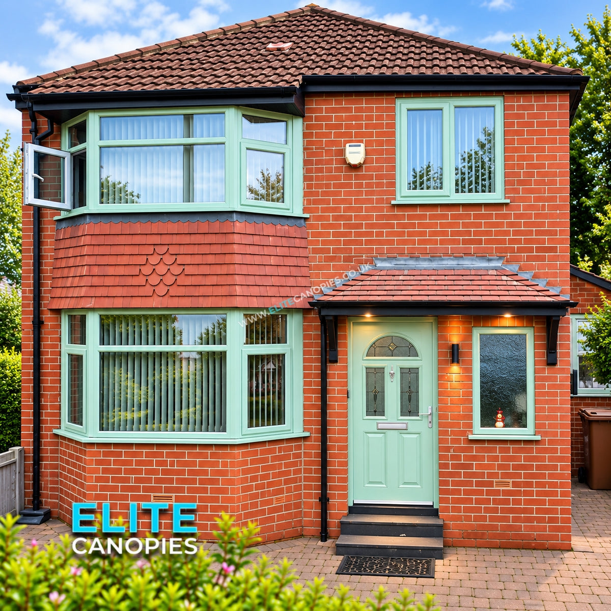 Hipped Door Canopy