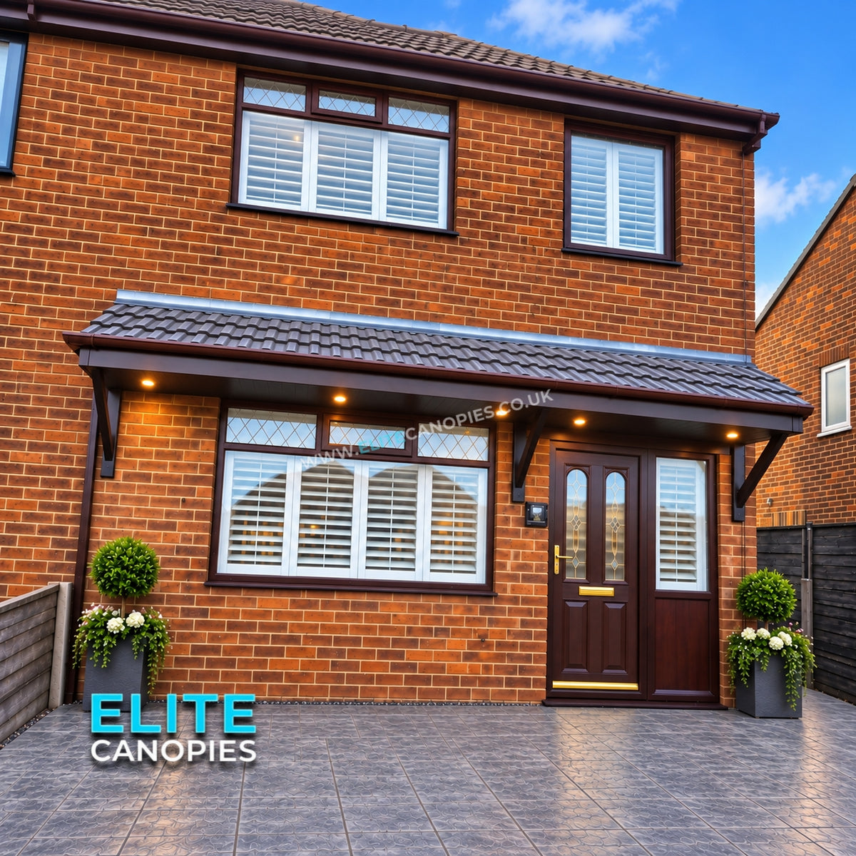 Standard Lean-to Window & Door Canopy