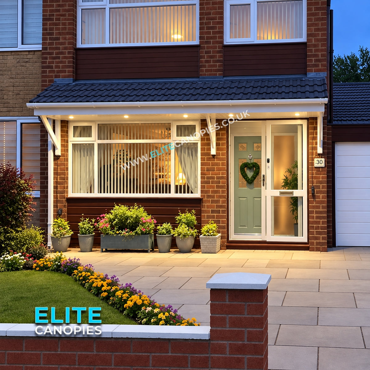 Standard Lean-to Window & Door Canopy